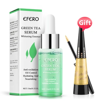 

EFERO Green Tea Serum Whitening Face Cream Shrink Pores Relieve Dryness Oil Control Firming Moisturizing Repair Smooth Skin Care