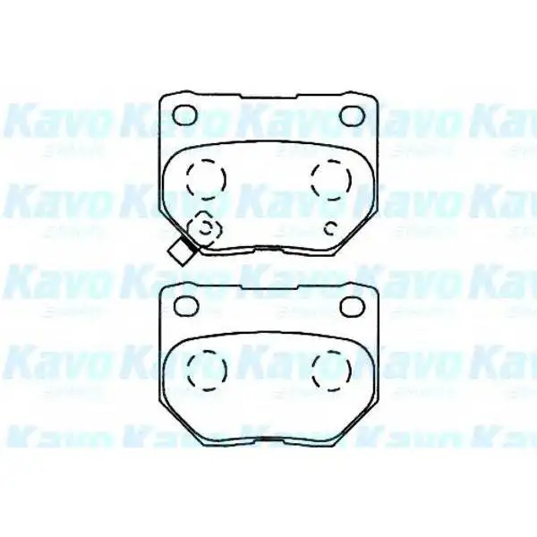 Колодки дисковые з.\ Subaru Impreza 00 MK KASHIYAMA D7053M-01