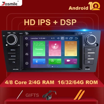 

8 Core 4GB 64G 1 Din Android 10 CarMultimedia Player For BMW E90/E91/E92/E93 Radio Navigation GPS Stereo DVD head Unit IPS DSP
