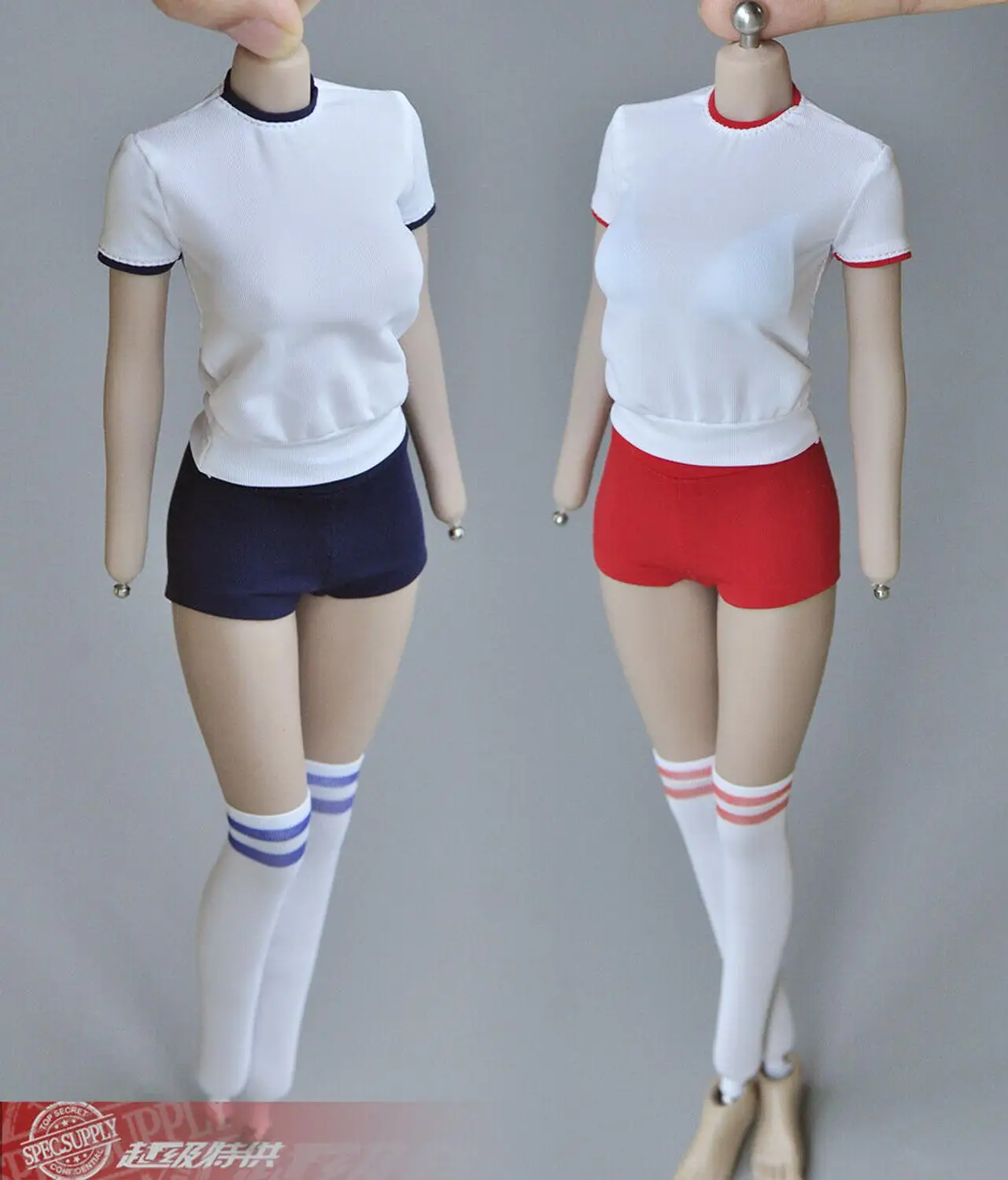 1/6 Female Student Girl Sportswear Suits Short-sleeved Shorts Fit 12&quot TBL UD Body | Игрушки и хобби