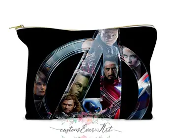 

The Avengers cosmetic bag Cosmetic Case Cosmetic pouch makeup bag cute travel bag for women gift