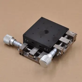 

XY axis 2D CHUO LD-941-S1 manual high precision displacement platform optical fine adjustment slide iron