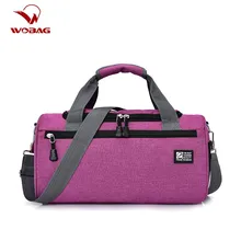 WOBAG мужская дорожная сумка однотонная сумка через плечо сумка для багажа унисекс портативная нейлоновая сумка большая многофункциональная сумка на плечо для мужчин