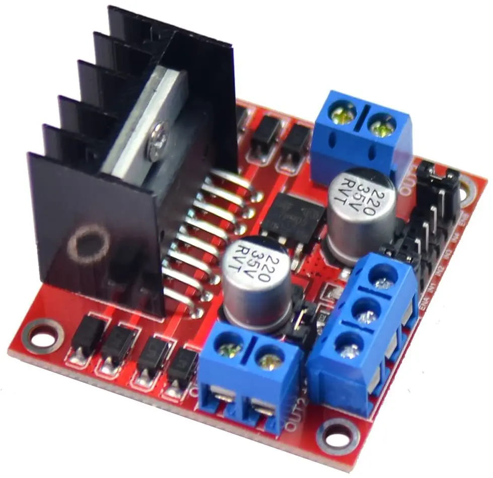 L298N  ̺ Ʈѷ   Arduino Raspberry Pi Ʈ κ ڵ  H-긮 DC   ̹