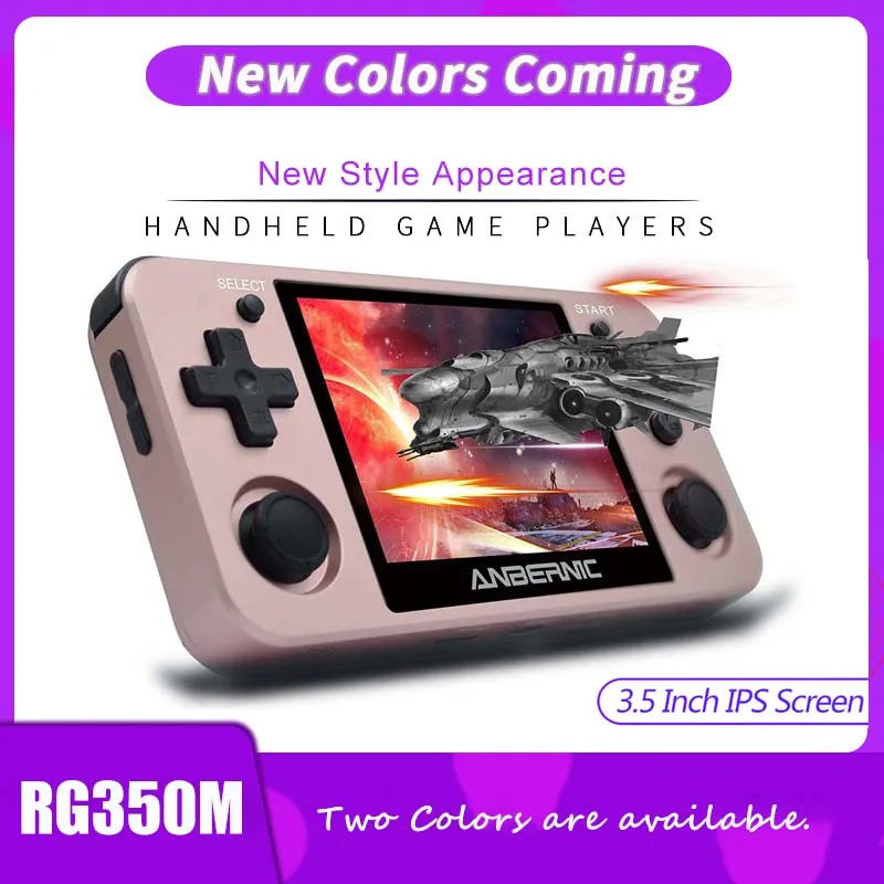 ANBERNIC RG280M RG350M Retro Game Console IPS Screen 2500 Games HDMI Video Out RG350 RG350P Portable Pocket Handheld Game Player