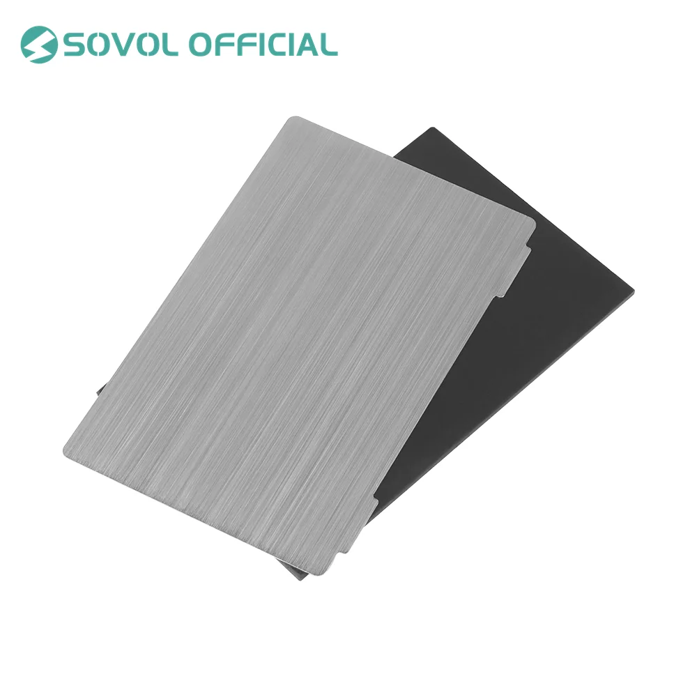 Sovol Upgraded Platform Resin Magnetic Flexible Steel Plate Flex Build Bed for ANYCUBIC Photon/Photon S/Photon Mono/Qidi/ SLA 3D laser printer head