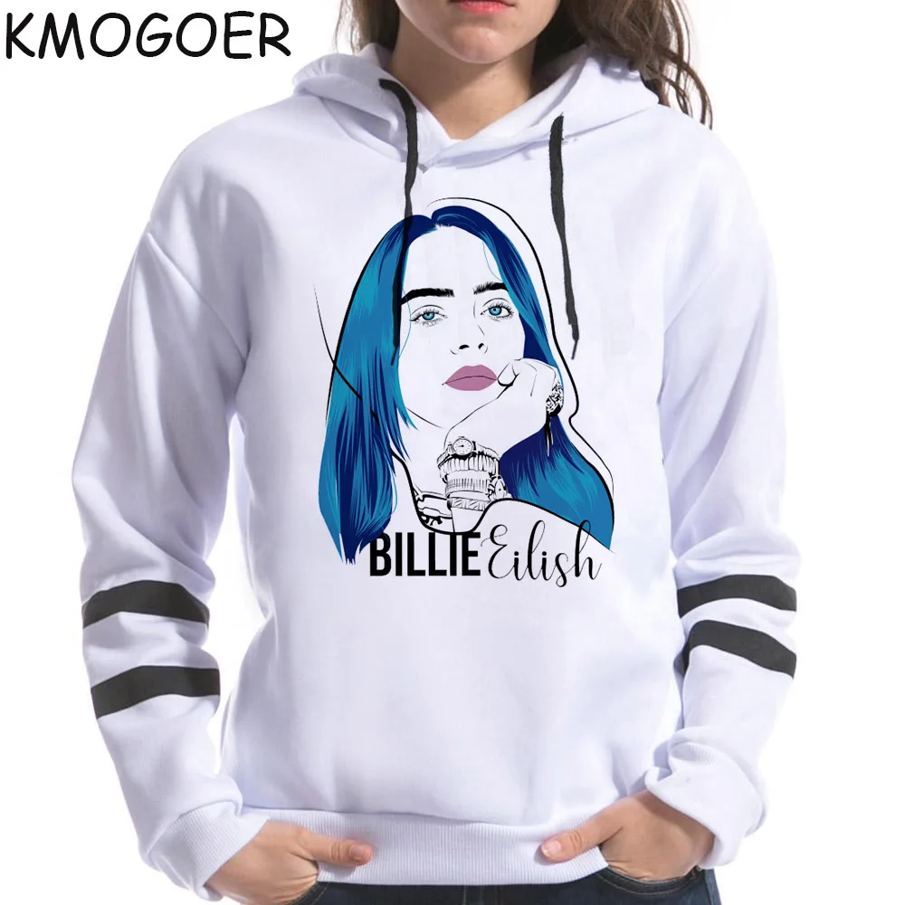 25 Billie Eilish Толстовка с принтом и капюшоном для женщин и мужчин Толстовка Одежда Harajuku Fans гранж повседневные толстовки готические Kpop толстовки - Цвет: 25