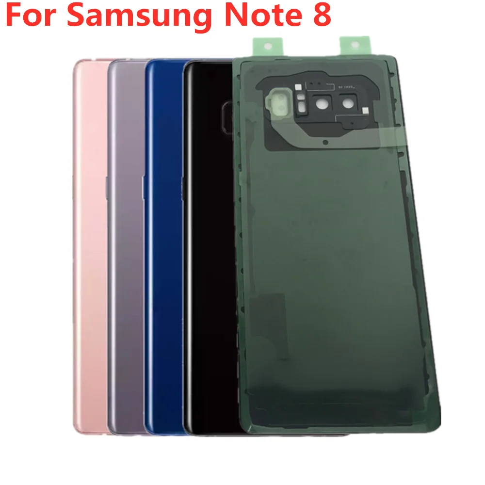 Оригинальный Стекло для samsung Galaxy Note8 Note 8 N8 N950 задняя Батарея крышка Дверь Корпус
