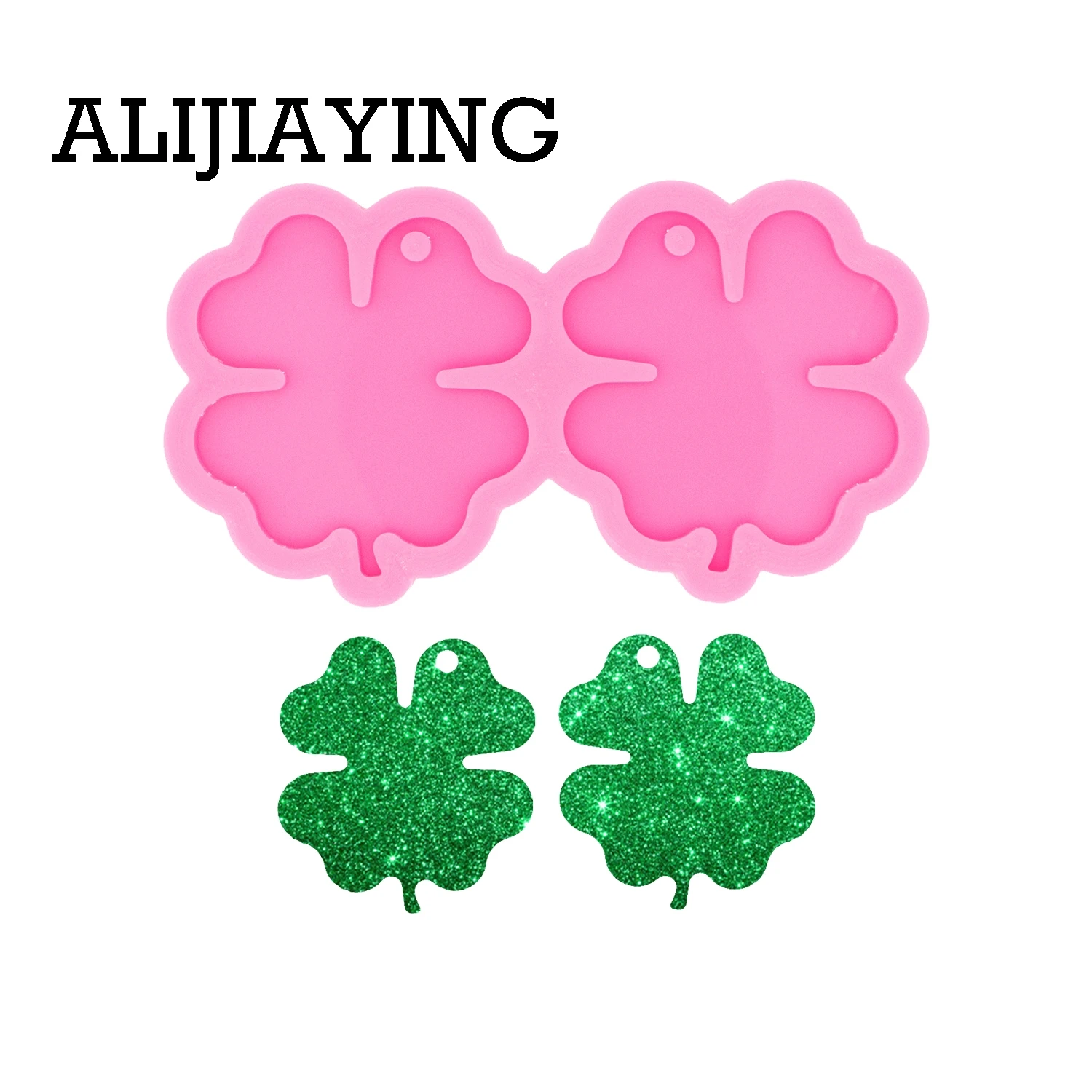 DY0549 Smooth Art Design Palm Tree/Heart Earring Silicone Mold Epoxy Resin Molds DIY Jewellery Craf Mould silicone mold