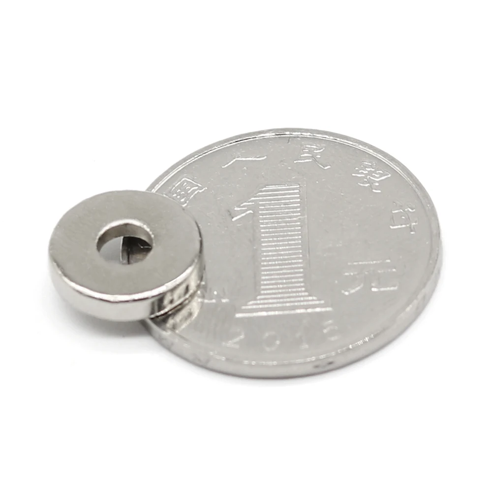 Round Magnets 10/20/50 Pcs 12x3-4 NdFeB Neodymium Magnet N35 Super Powerful Small Permanent Magnetic Disc 12x3 Hole 4