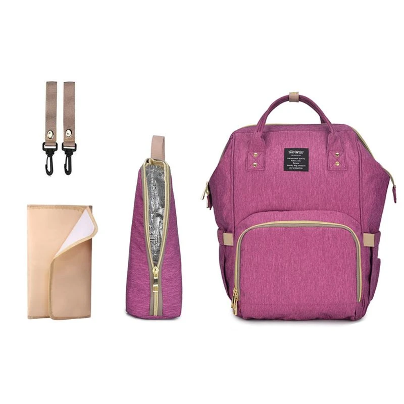 diaper bag with thermal pocket