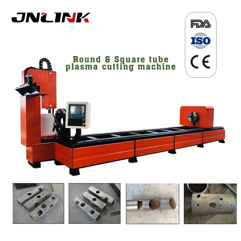 Умная и достаточно прочная роторная труба/трубчатая плазменная машина для резки