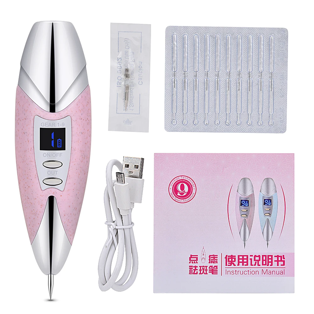 

Miniature Laser LCD Sweep Spot Mole Removing Mole Tattoo Freckle Removal Pen Wart Corns Dark Spot Remover Dropshipping