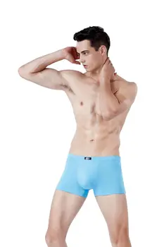 

Men's Underwear Comfortable Breathable Pure Color Cotton Japanese Youth Middle-aged Sexy Trunks, Boxers