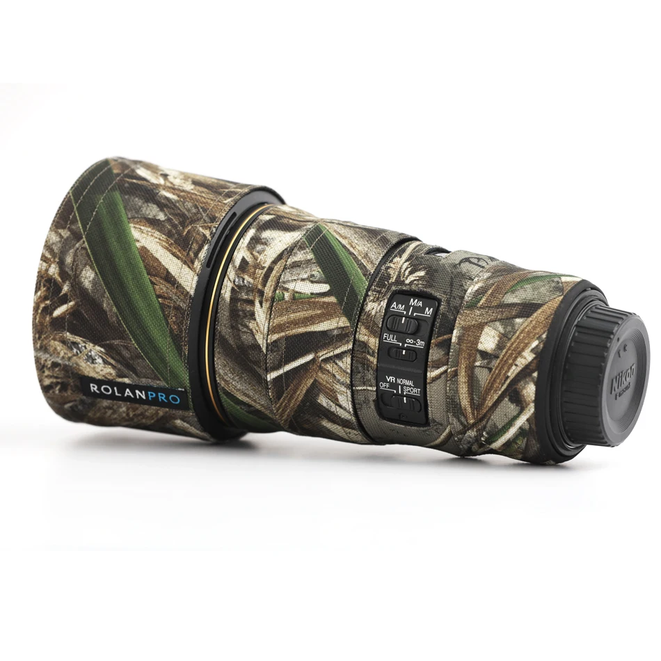 Линзы rolanpro пальто для Nikon AF-S 300 мм F4E PF ED VR защитные пистолеты одежда камуфляжная камера пальто Защита объектива рукав