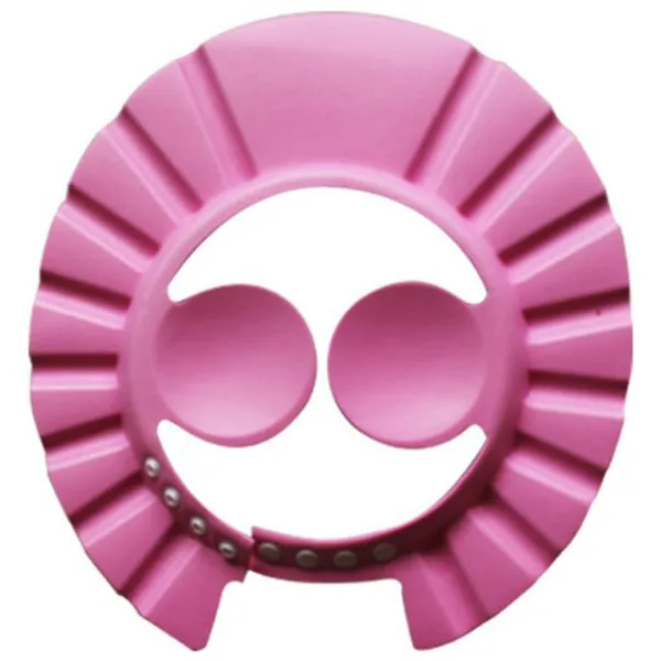 Pink with ear Детская безопасная шапочка для душа с шампунем для купания, мягкая шапочка для мытья волос для детей, шапочка для купания для мальчиков и девочек, аксессуары - Цвет: Pink with ear
