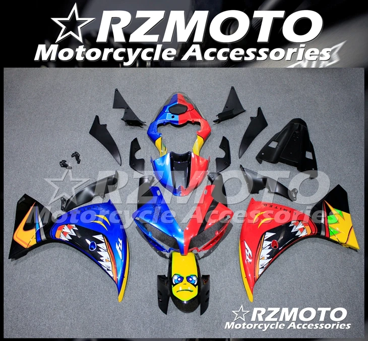 Новый комплект обтекателей для мотоцикла ABS Подходит YAMAHA YZF R1 2012 2013 2014 12 13 14 Custom Free