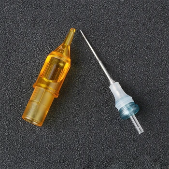

10pcs Pro Semi Permanent Tattoo Cartridge Needles Lip Eyebrow Tattoo Pen Facial Massage Relaxing 5M1/7M1/9M1/11M1/13M1/15M1