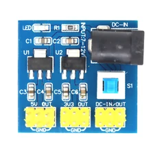 

1PCS DC-DC 12V To 3.3V 5V Buck Step Down Power Supply Module For Arduino