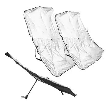 

Car Umbrella Innovative Foldable Car Windshield Sunscreen Sunshade Umbrella Cover Protector Accessory