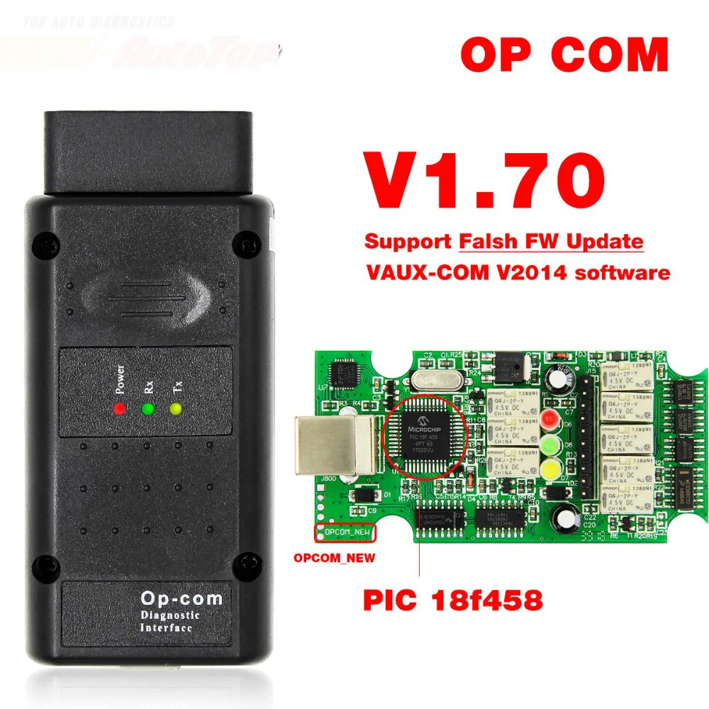 

2019 Op Com For Opel V1.70 Obd2 Op-com Car Diagnostic Scanner Real Pic18f458 Opcom For Opel Car Diagnostic Tool Flash Firmware