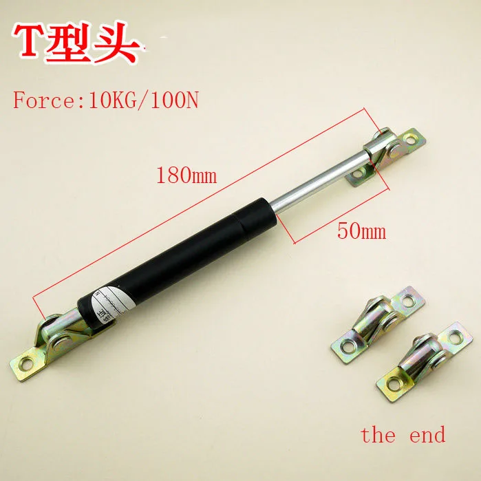 

Free shipping 180mm central distance, 50 mm stroke, pneumatic Auto Gas Spring, Lift Prop Gas Spring Damper