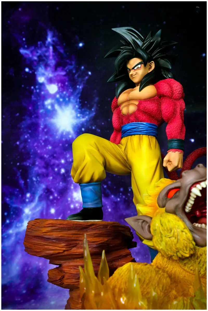 33,5 см большой Banpresto Dragon Ball Z GT Goku Battle Big apes ПВХ фигурка аниме модель фигурки игрушка для детей