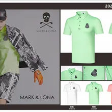 K Мужская футболка с коротким рукавом для гольфа быстросохнущая одежда для гольфа S-XXXL на выбор повседневная одежда для гольфа