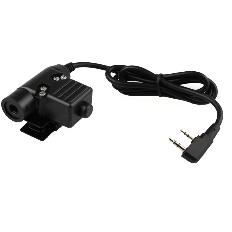 Walkie Talkie Throat Mic, Heavy Duty Microphone, U94 PTT, Neck Radio, Nato Tactical Headset for Baofeng, Kenwood UV-5R TYT