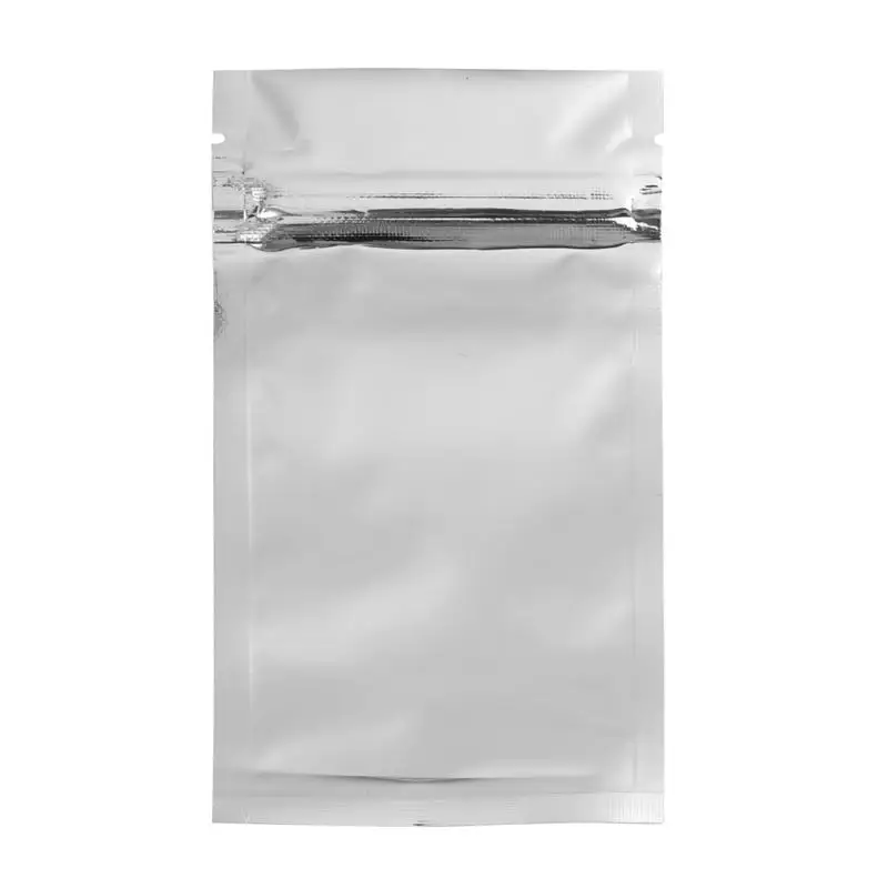 150 шт./компл. Ziplock мешок Resealable плоская сумка для упаковки из фольги Ziplock мешок Еда сумка для хранения для розничных магазинов, кафе, рынки магазинов