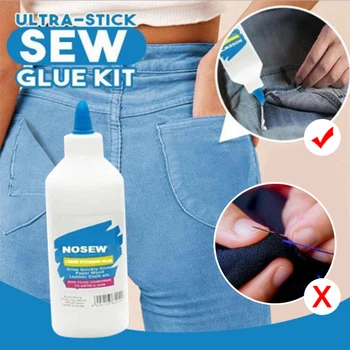 

'The Best' Ultra-stick Sew Glue Durable Stitch Liquid Sewing Glue Universal for Fabric 889
