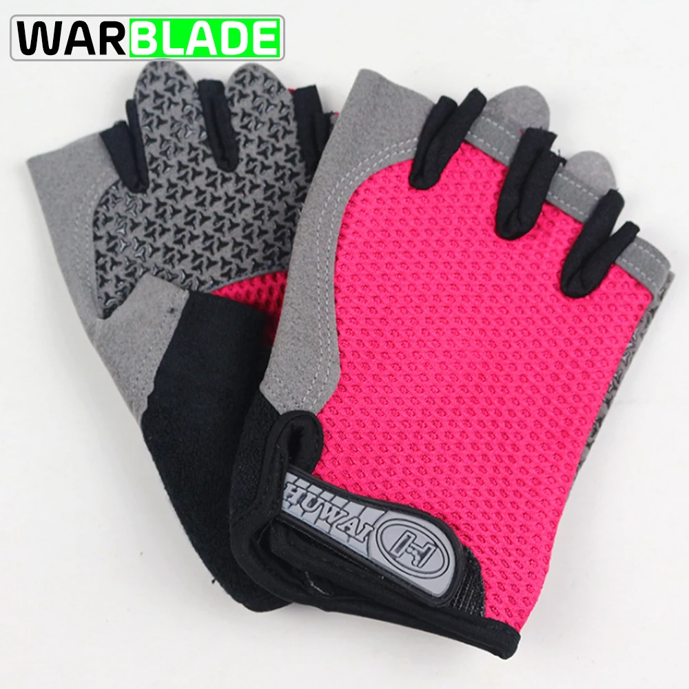 WarBLade 2019 Новые перчатки Воздухопроницаемый полупалец Гелевые перчатки спортивные перчатки летние велосипедные перчатки без пальцев