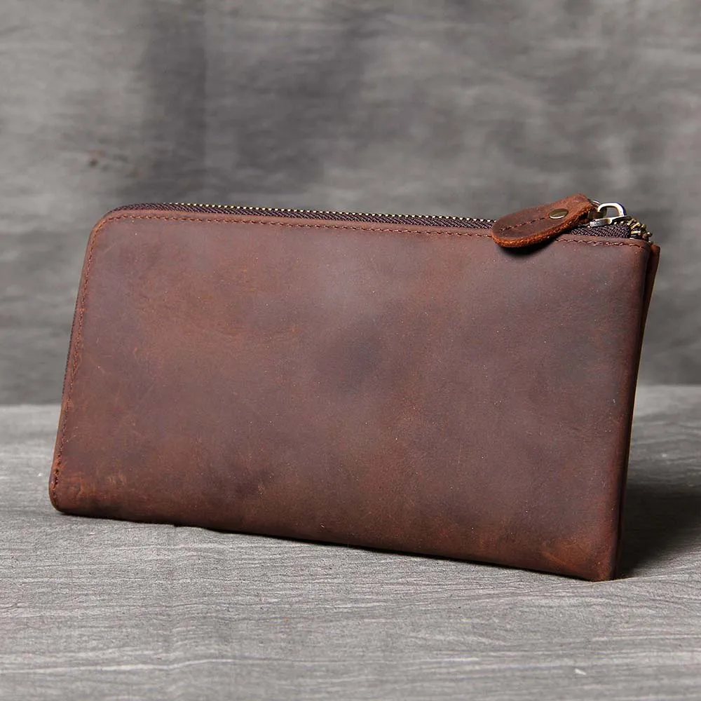 Leather Money Clip Wallet And Credit Card Holder