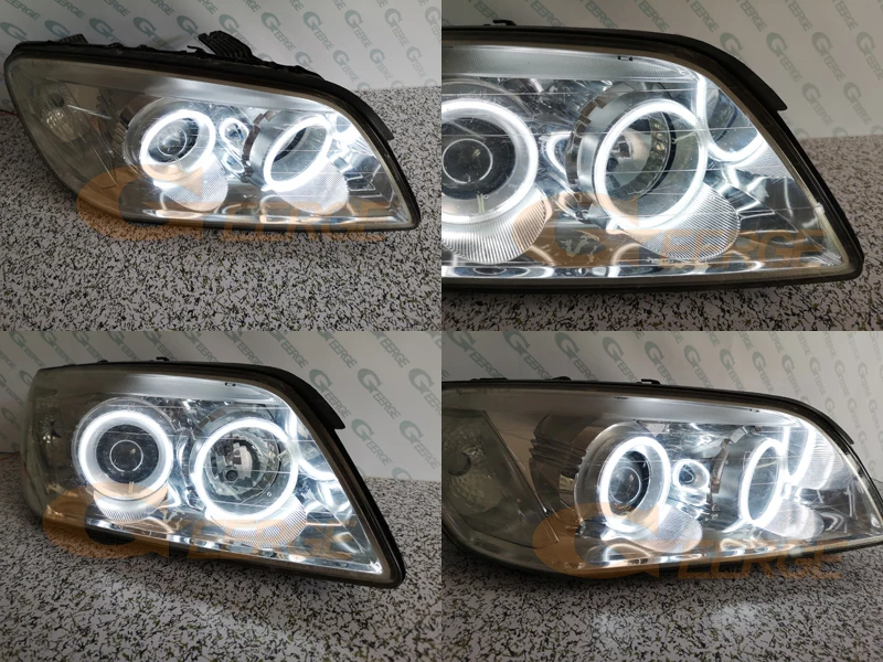 Для Chevrolet Captiva S3X 2006 2007 2008 2009 2010 отличный ультра яркий CCFL ангельские глазки Halo набор