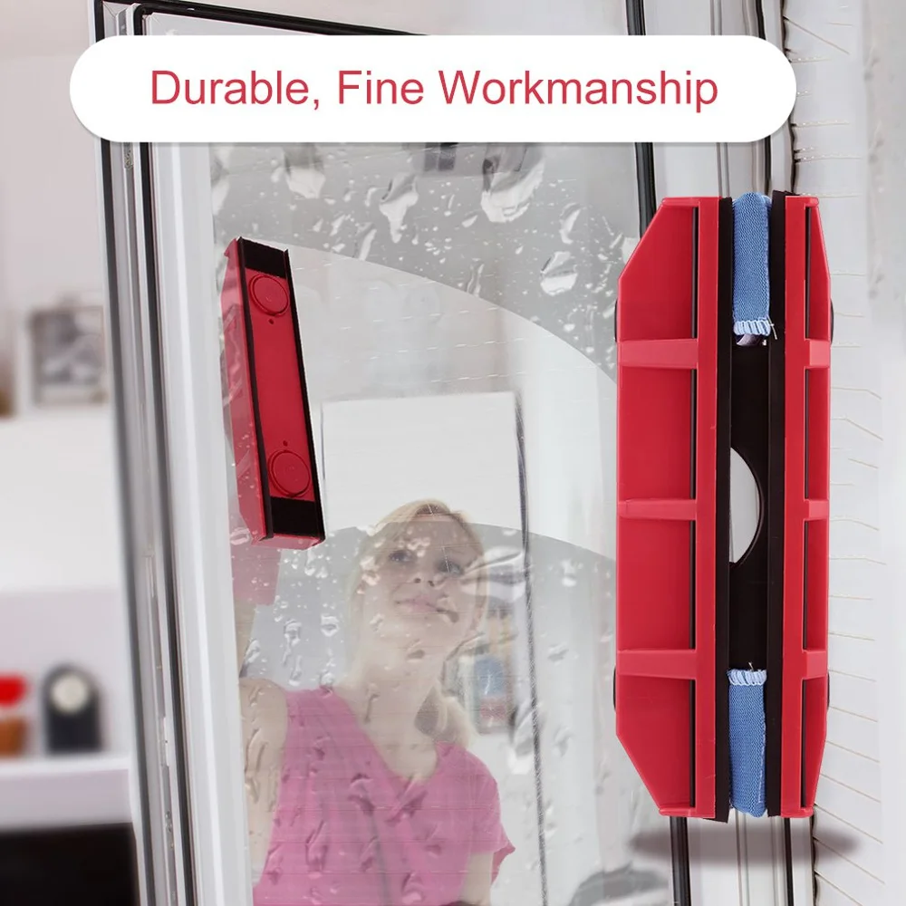 1 шт. магнитный очиститель окон для одного остекления окон 3-10 мм портативное использование инструмент для очистки стекла с тканью для домашнего использования