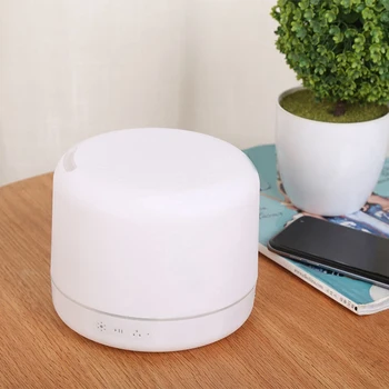 

Portable Ultrasonic Humidifier, Bluetooth Sound Humidifier, Air Purifier with Warm Lamp, Aromatherapy Machine,EU Plug