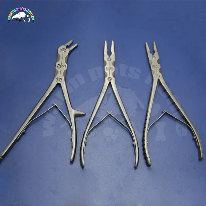 Double Action Bone Rongeur Stainless Steel Double Jointed Rongeur 180mm