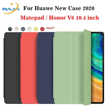 

For Huawei MatePad 10.4 2020 Case BAH3-W09 BAH3-AL00 Soft TPU Silicone Smart Cover for Huawei Honor V6 10.4" with Pencil Holder