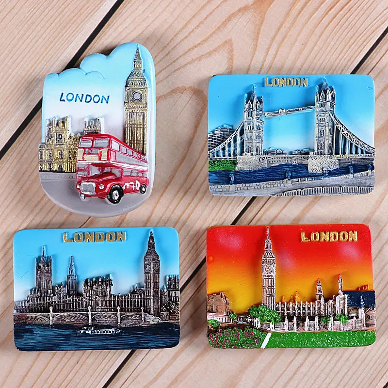 3D Fridge Magnets World Tourism Souvenir Collection Gifts Europe France Paris Norway London New Zealand Denmark Hungary Germany