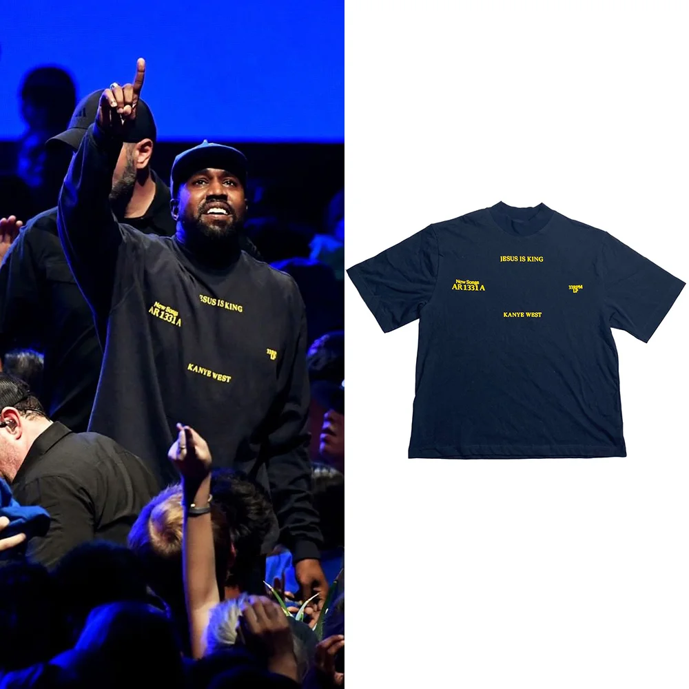 Summer Kanye West T Shirt Women Jesus 