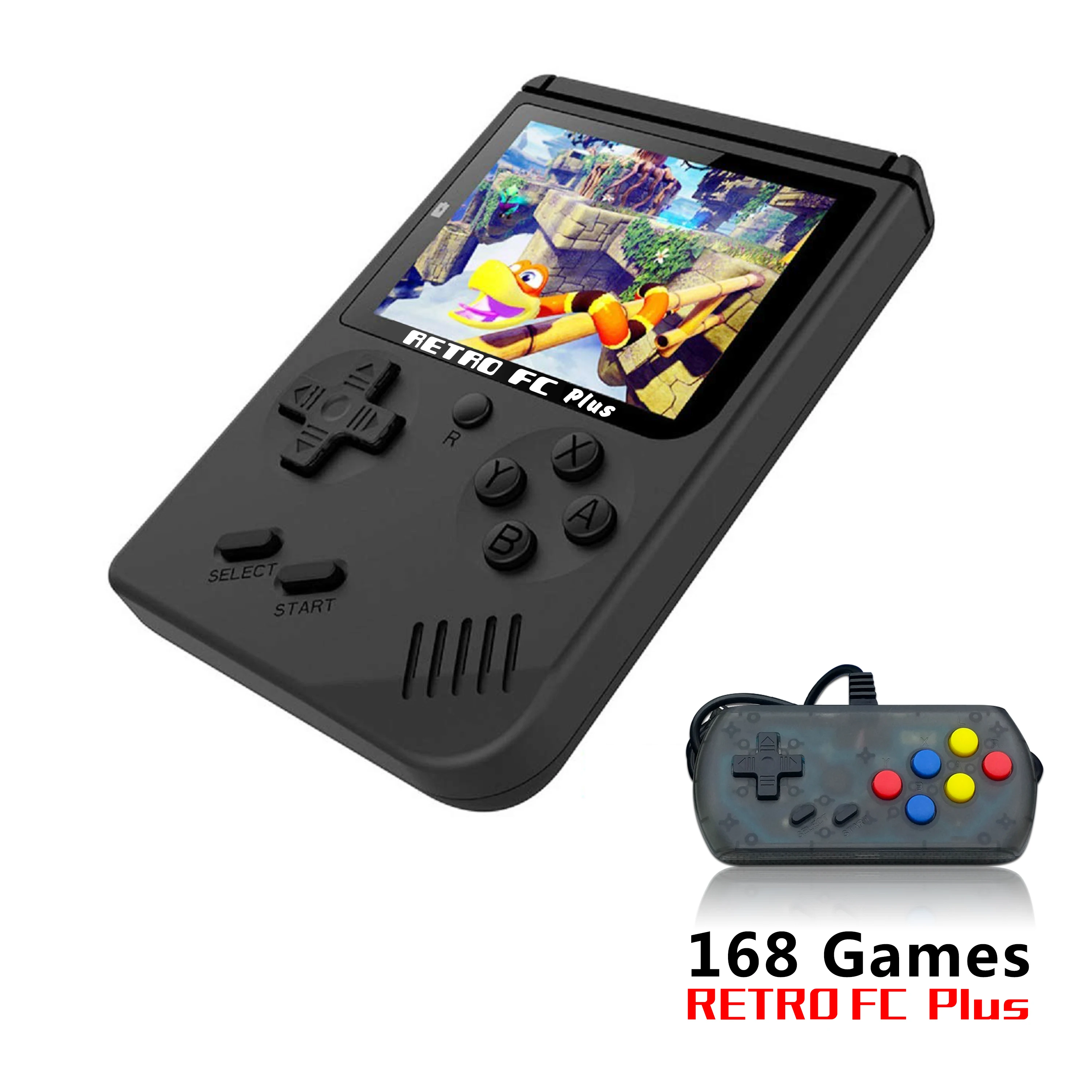 Ретро FC 168 в 1 Видеоигры Консольные игры против BittBoy Pocketgo Consola Мини портативные