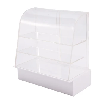 

1/12 Dollhouse Miniature Life Model Simulation Decor Accessories DIY Mini Cake Cabinet