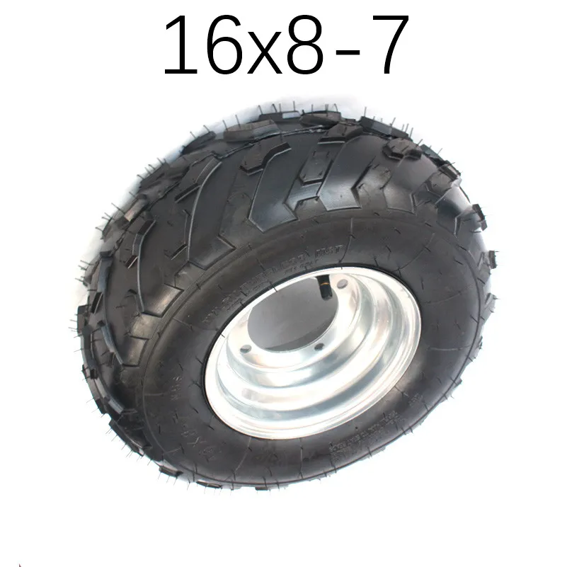 Картинг детская коляска ATV UTV 16X8-7 ATV шин бескамерное колесо шины с концентратор обод для 50cc 70cc 90cc 110cc 125cc 250cc вездеход