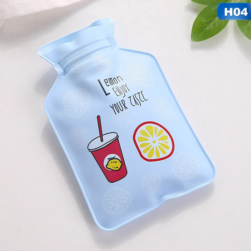 Мультяшная ручная бутылка для теплой воды милые мини-бутылки для горячей воды маленький портативный ручной подогреватель для инъекций воды сумка для хранения инструментов - Цвет: 4
