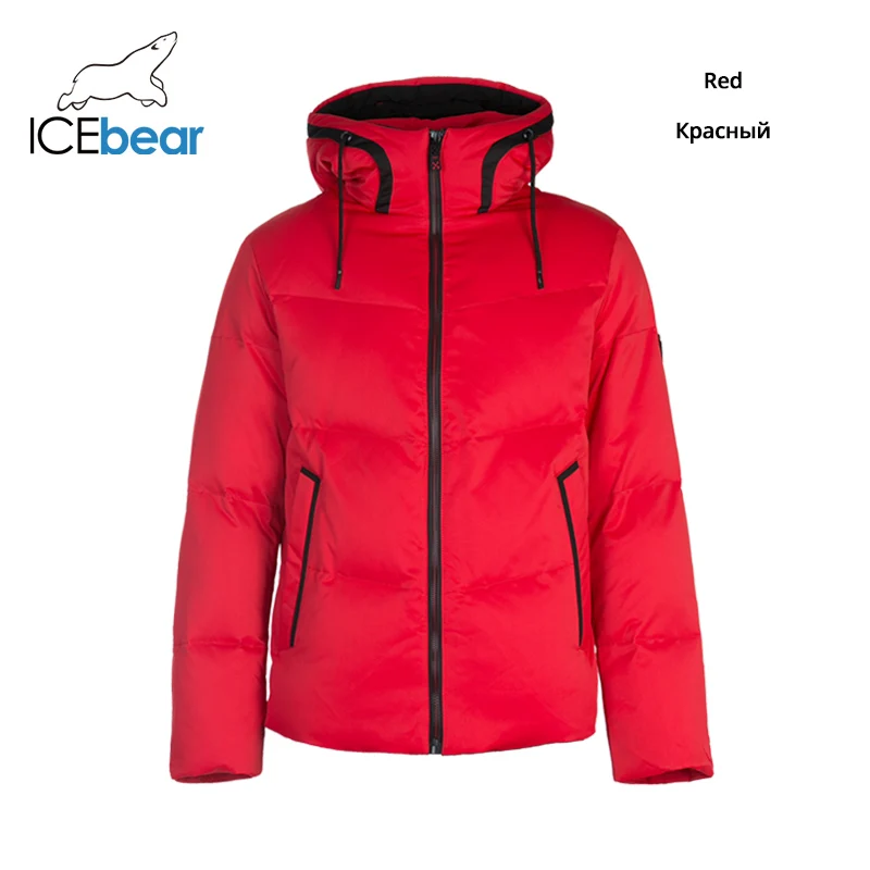 ICEbear New Winter Thick Warm Men's Jacket Stylish Casual Men's Coat Brand Clothing MWD19617I - Цвет: M306
