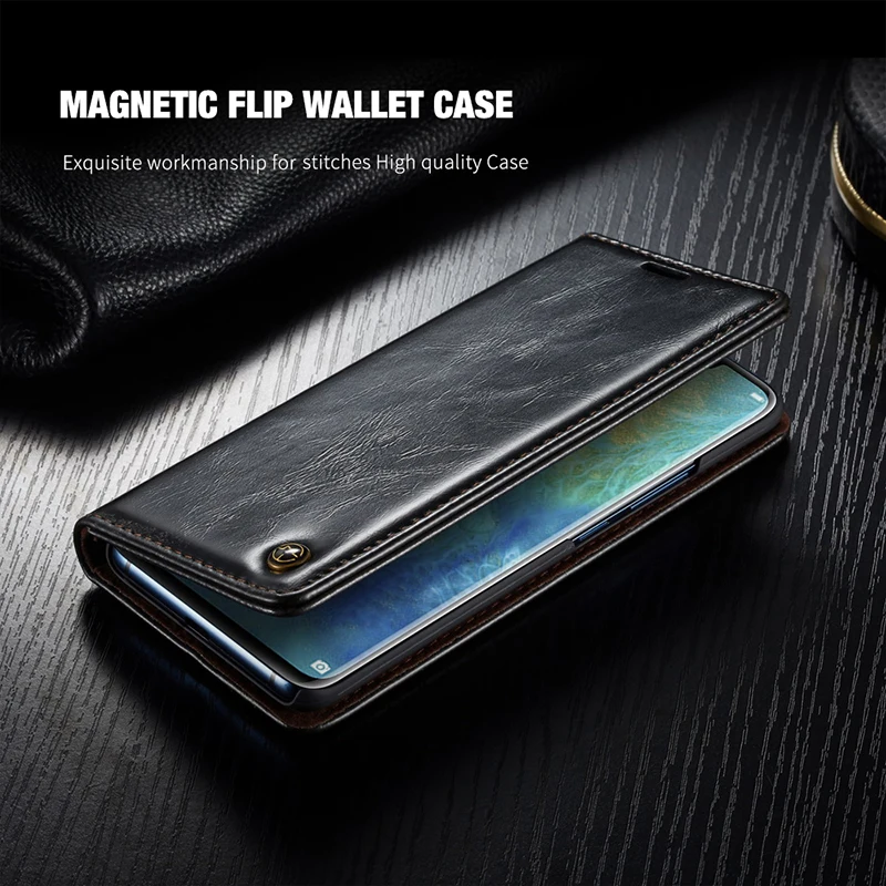 Кожаный чехол-книжка для huawei mate 20 Pro, роскошный Магнитный кошелек, чехол для телефона huawei mate 20 p20 P30 Pro P8 P9 Lite mate 9, чехол