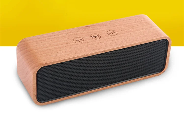 Деревянный удобный открытый Мини bluetooth динамик TF карта памяти беспроводной динамик звуковая система стерео музыка объемное радио