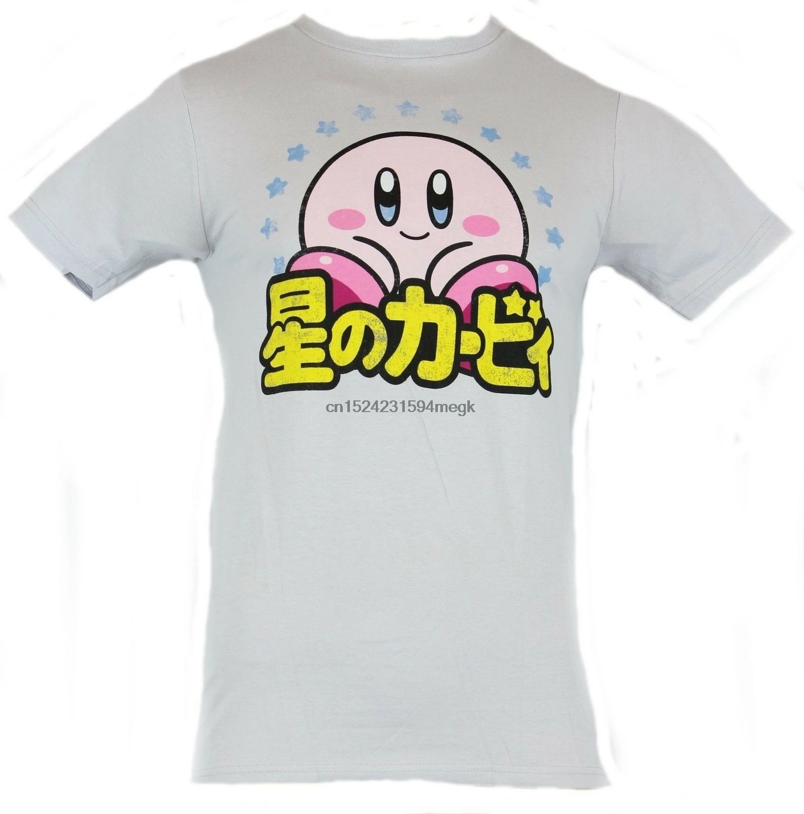 Kirby Mens T Shirt Smiling Kirby 