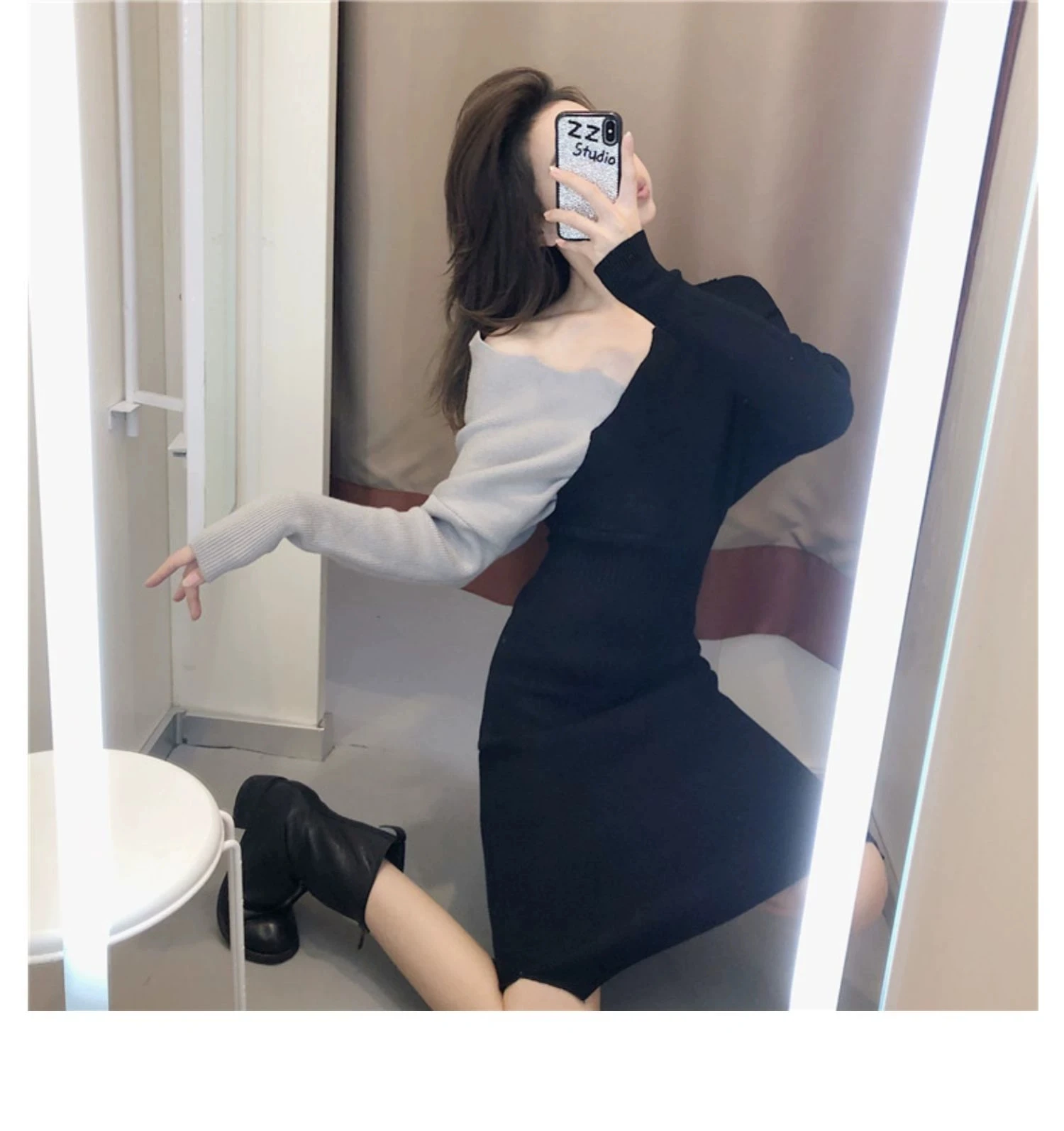 WS12543 Высокое качество Новые Модные женские весенние платья Роскошные известный бренд Европейский дизайн вечерние платья