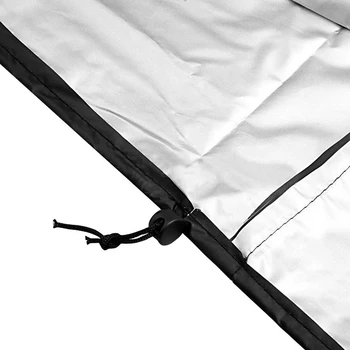 

Heavy Duty Lawn Mower Cover Waterproof Garden Storages 210D Oxford Equipment